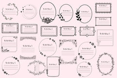 This Book Belongs To: Personalized Bookplate Design - CraftNest - Digital Crafting and Art