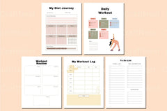 Weight Loss Self-Care Planner - CraftNest - Digital Crafting and Art