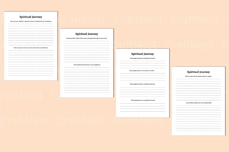 Spiritual Awakening Workbook Guide - CraftNest - Digital Crafting and Art