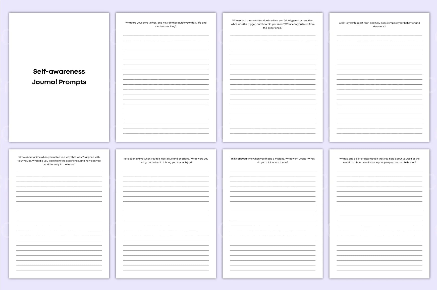 100 Self Care Prompts for Personal Growth - CraftNest - Digital Crafting and Art