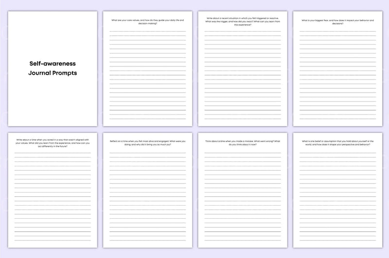 100 Self Care Prompts for Personal Growth - CraftNest - Digital Crafting and Art