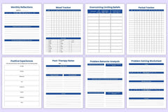 Mental Health Planner for Wellness and Self-Care - CraftNest - Digital Crafting and Art