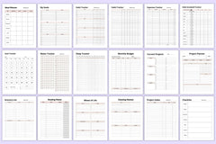 Ultimate Planner Sheets for Organization and Productivity - CraftNest - Digital Crafting and Art