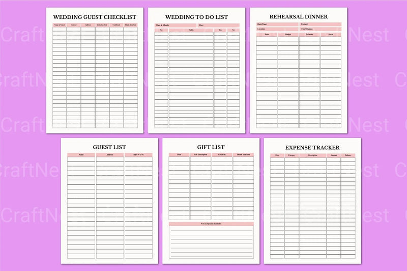 Wedding Organizer Services - CraftNest - Digital Crafting and Art
