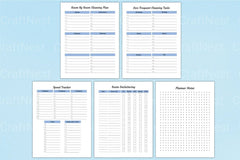 Efficient Cleaning Planner for Organized Homes - CraftNest - Digital Crafting and Art