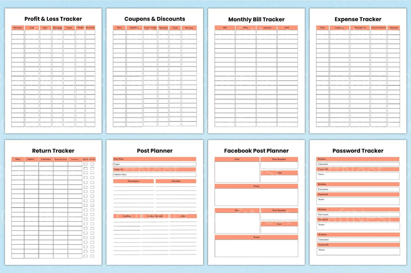 Small Business Planner 2024 - CraftNest - Digital Crafting and Art