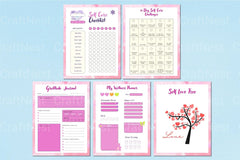 Self Love Workbook for Personal Growth - CraftNest - Digital Crafting and Art