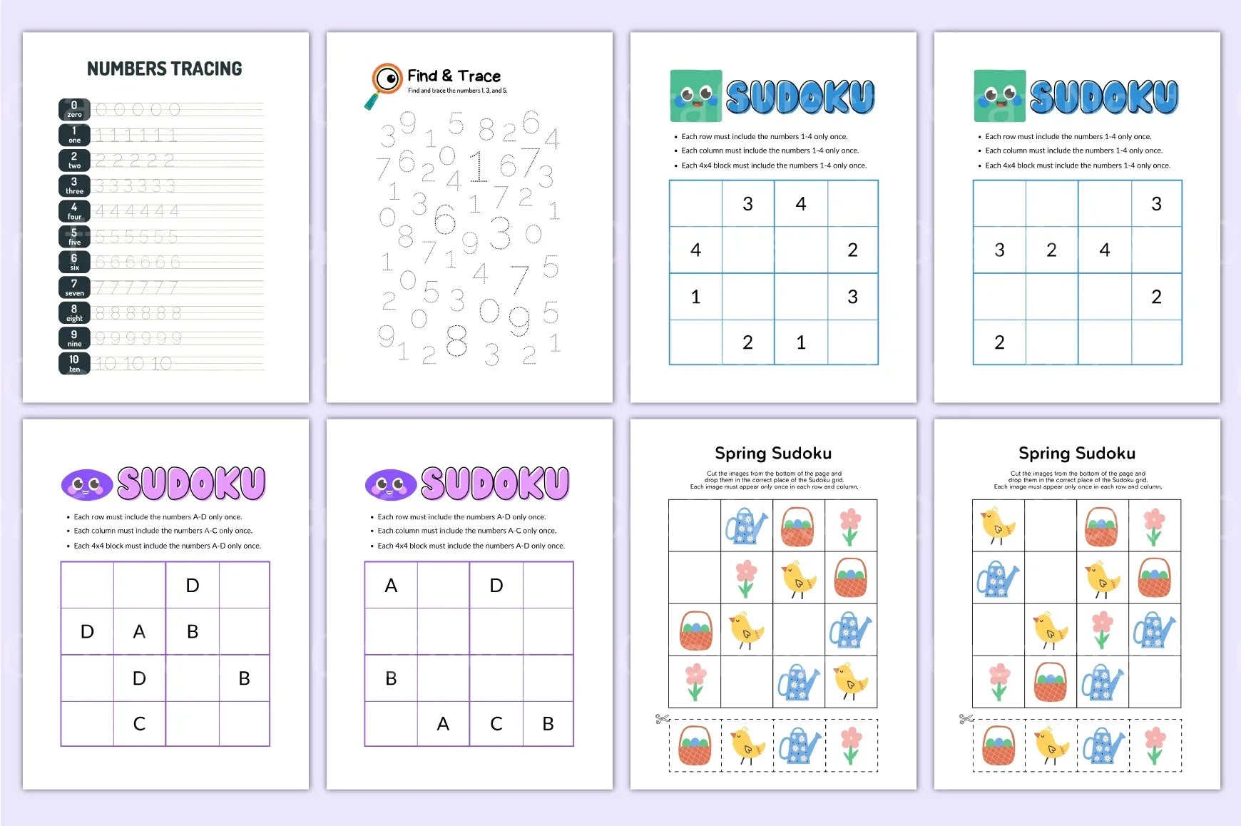 Math Activity Book for Kids - CraftNest - Digital Crafting and Art