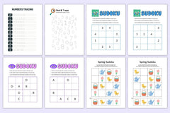 Math Activity Book for Kids - CraftNest - Digital Crafting and Art