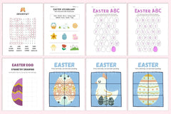 Easter Activity Book for Kids - CraftNest - Digital Crafting and Art