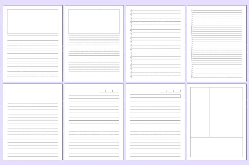 Mega Notebook 01344 - CraftNest - Digital Crafting and Art