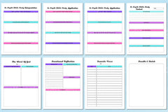 Bible Devotional Planner for Spiritual Growth - CraftNest - Digital Crafting and Art