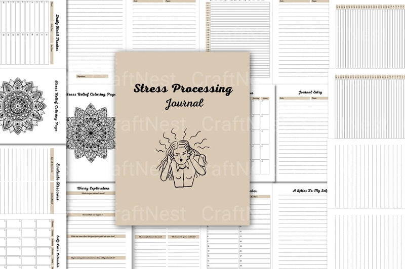 Stress Processing Techniques - CraftNest - Digital Crafting and Art