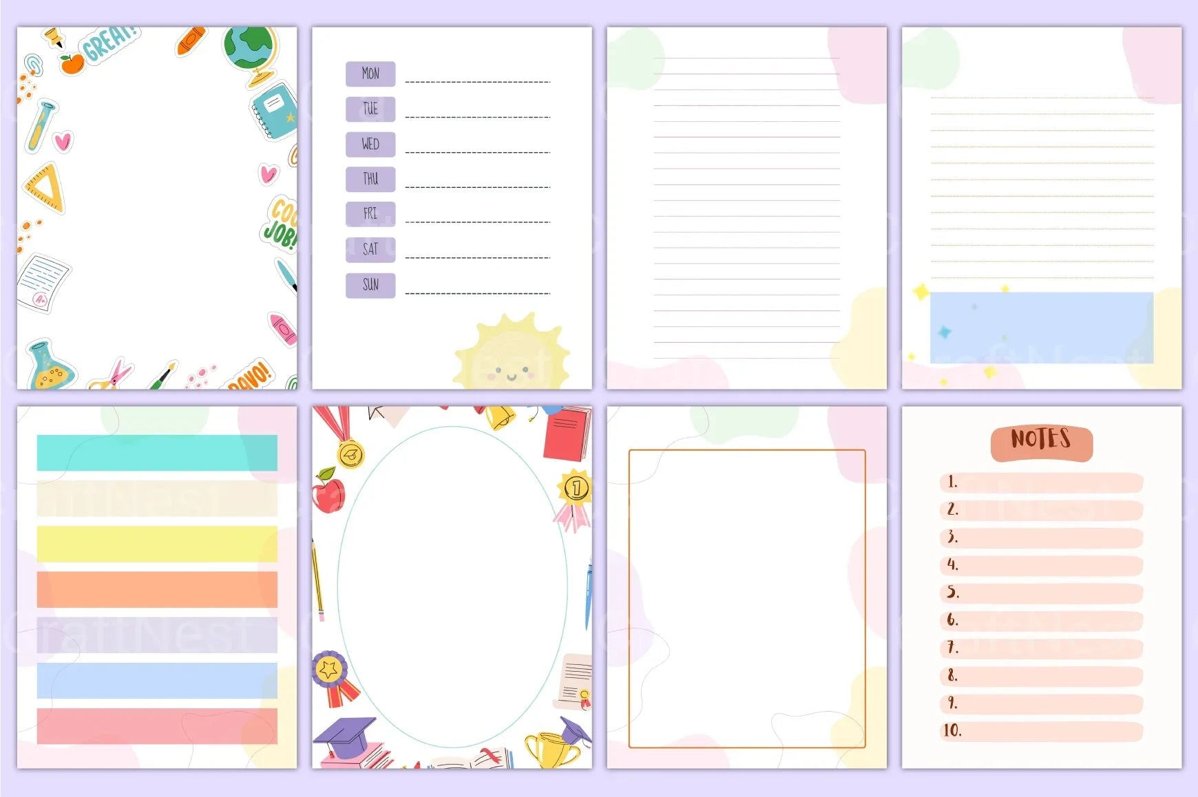 Mega Kids Writing Notebook - CraftNest - Digital Crafting and Art