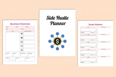 Side Hustle Planner - CraftNest - Digital Crafting and Art