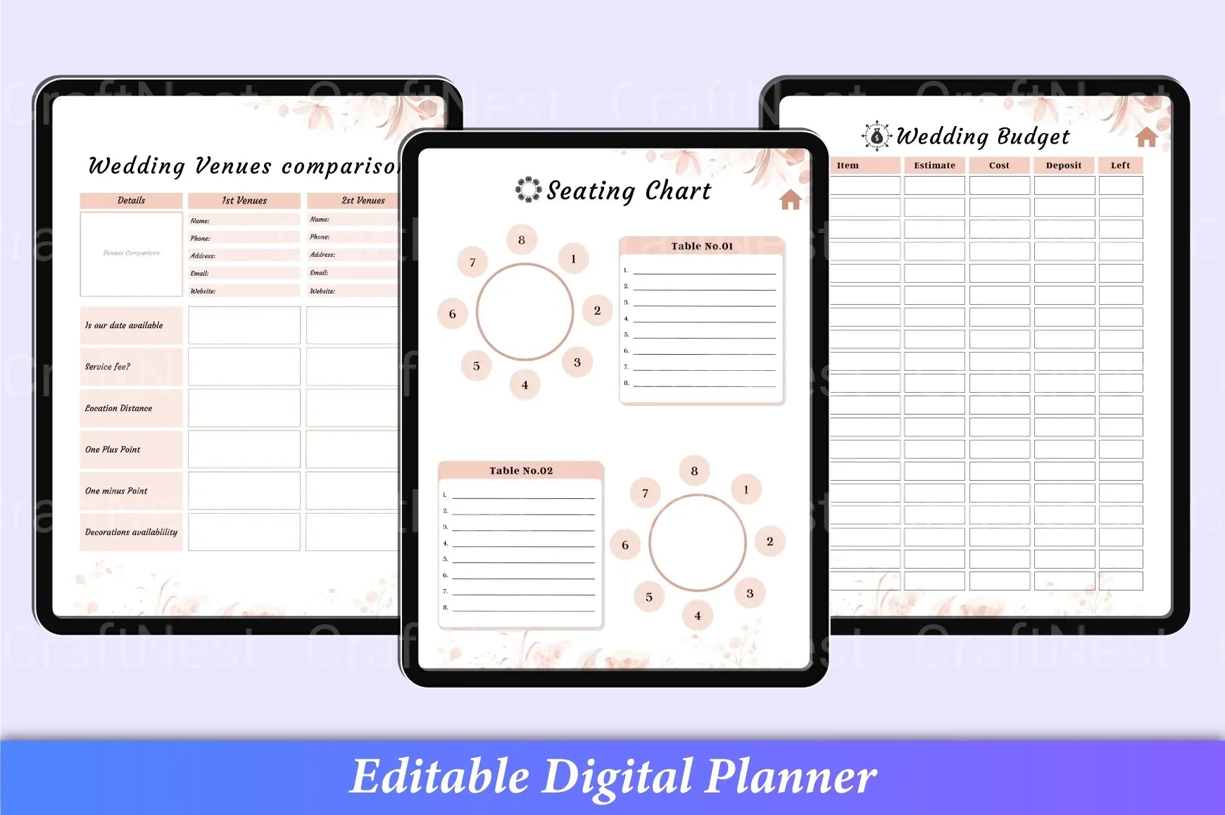 Wedding Planner Essentials Guide - CraftNest - Digital Crafting and Art