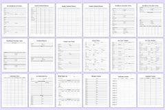 Ultimate Planner Sheets for Organization and Productivity - CraftNest - Digital Crafting and Art