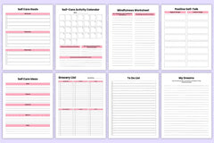 Self Care Wellness Guide - CraftNest - Digital Crafting and Art