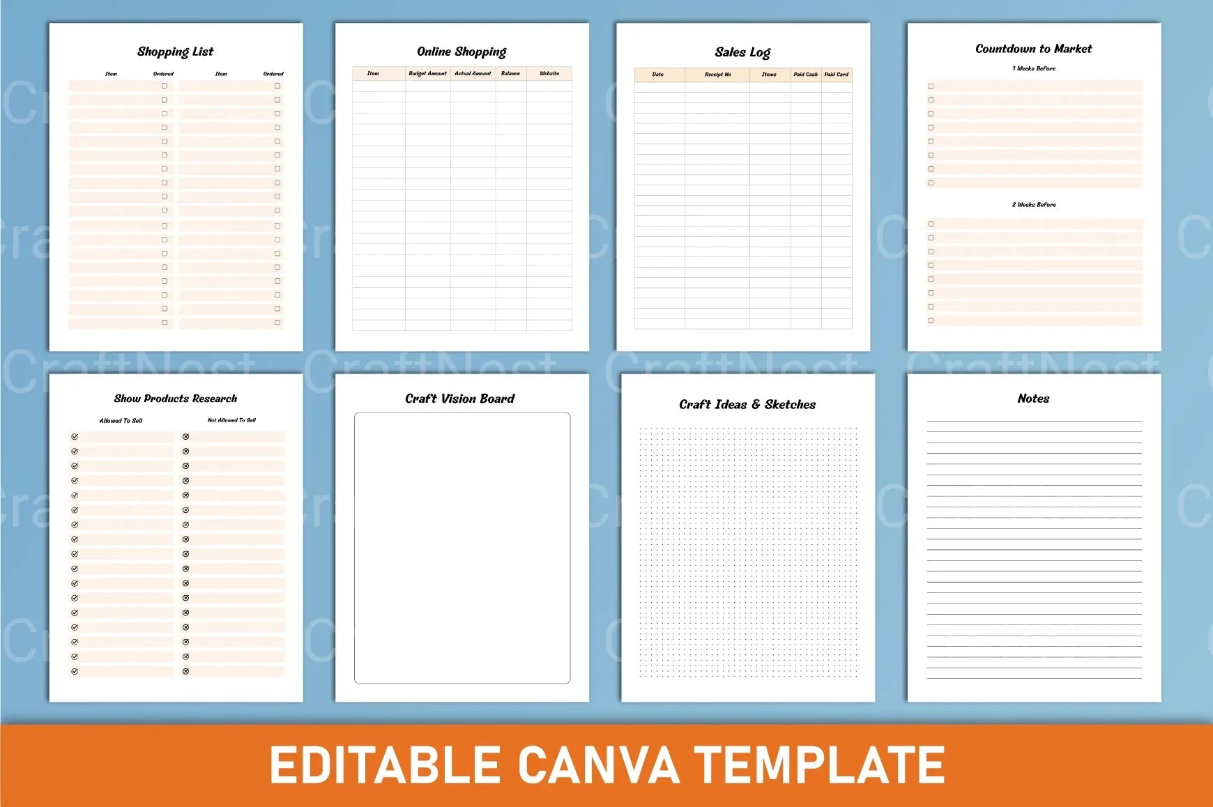 Craft Business Planner: Start Your Business Plan Today - CraftNest - Digital Crafting and Art