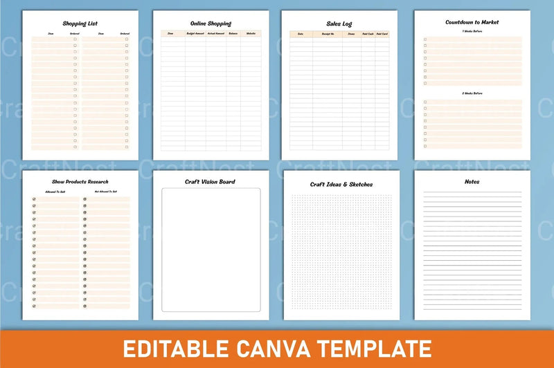 Craft Business Planner: Start Your Business Plan Today - CraftNest - Digital Crafting and Art