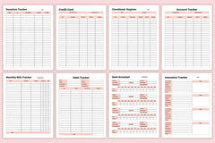 Budget Expense Tracker Tool - CraftNest - Digital Crafting and Art