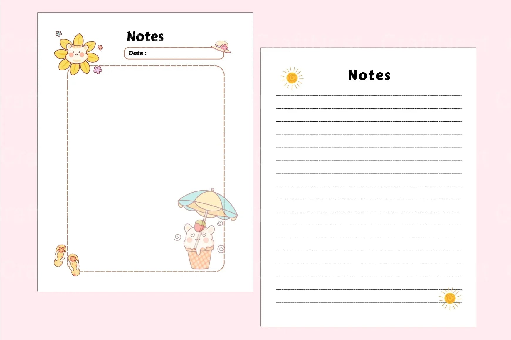 Summer Planner for Kids - Canva Template - CraftNest - Digital Crafting and Art