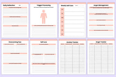 PTSD Trauma Recovery Workbook - CraftNest - Digital Crafting and Art