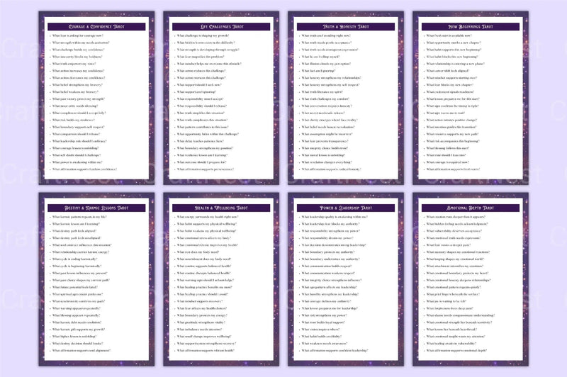 Tarot Prompts for Sacred Insight - CraftNest - Digital Crafting and Art