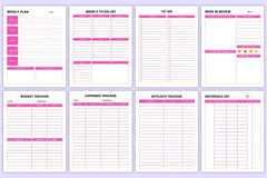 Girl Boss Organizer: Empower Your Workspace - CraftNest - Digital Crafting and Art