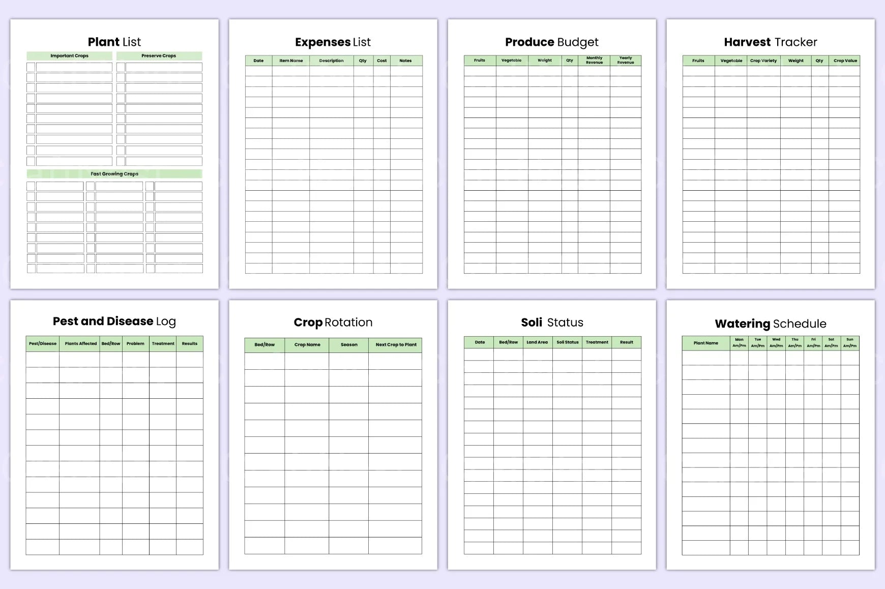 Ultimate Garden Planner - CraftNest - Digital Crafting and Art
