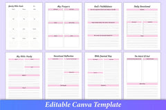 Bible Devotional Planner - 100 Planner - CraftNest - Digital Crafting and Art
