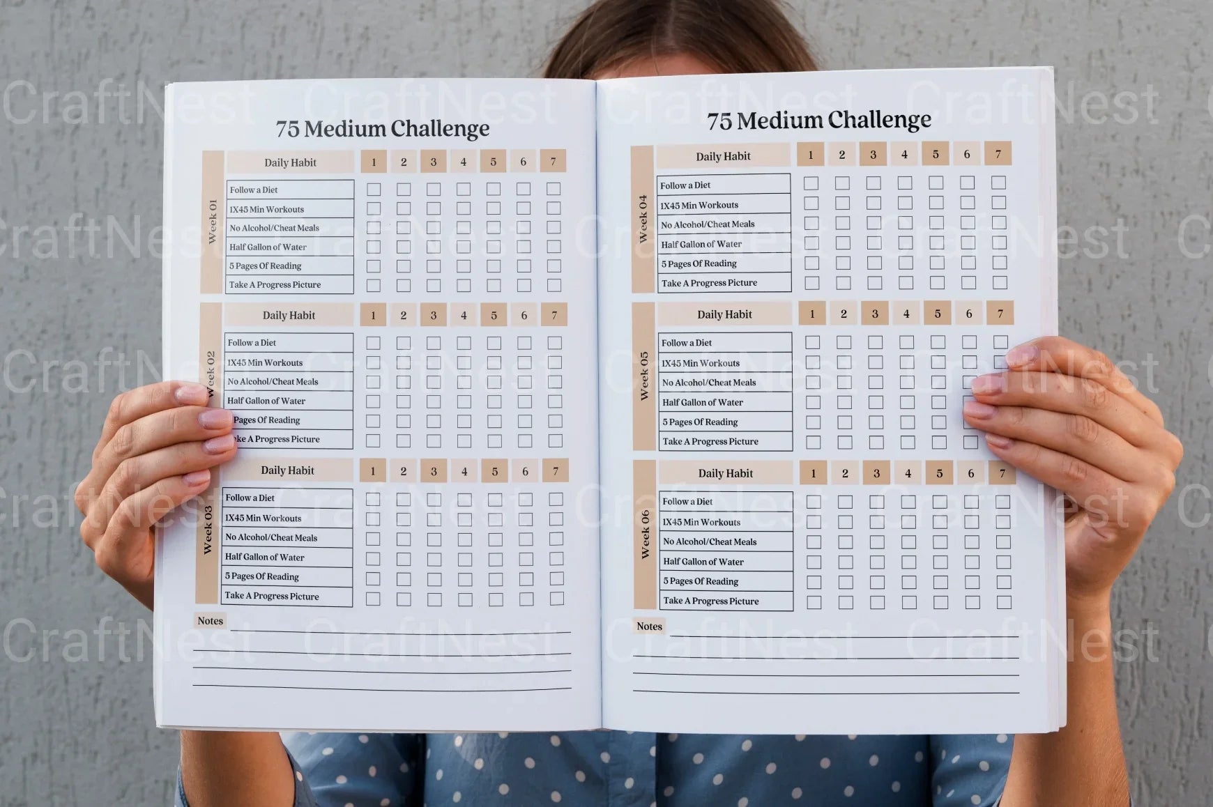 Medium Challenge Tracker: Stay Organized and Motivated - CraftNest - Digital Crafting and Art