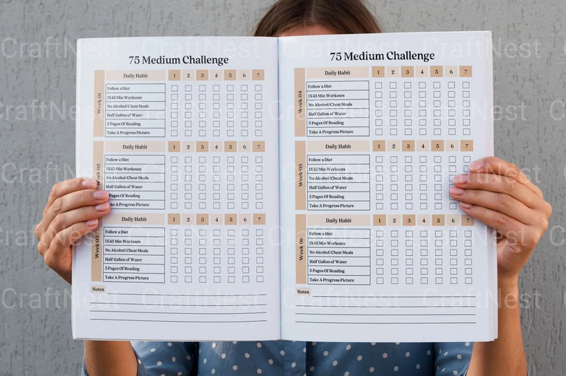 Medium Challenge Tracker: Stay Organized and Motivated - CraftNest - Digital Crafting and Art