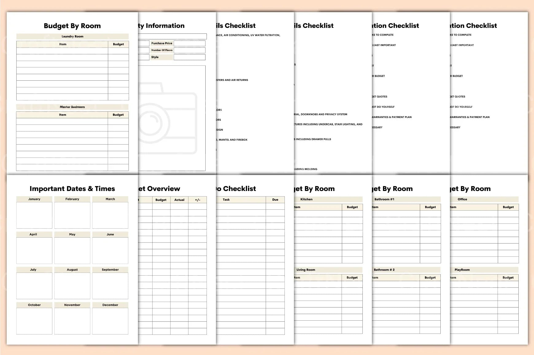 Home Renovation Planner Guide - CraftNest - Digital Crafting and Art