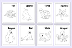 Animal Coloring Activity Book for Kids - CraftNest - Digital Crafting and Art