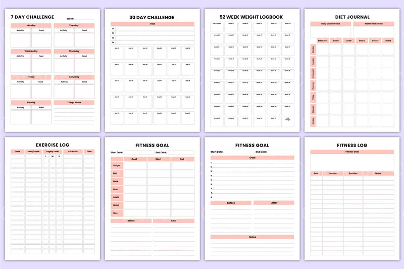 Habit Fitness Tracker: Boost Your Health & Productivity - CraftNest - Digital Crafting and Art