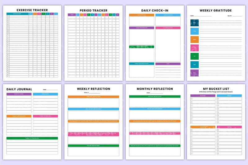 Self Discovery Workbook for Personal Growth - CraftNest - Digital Crafting and Art