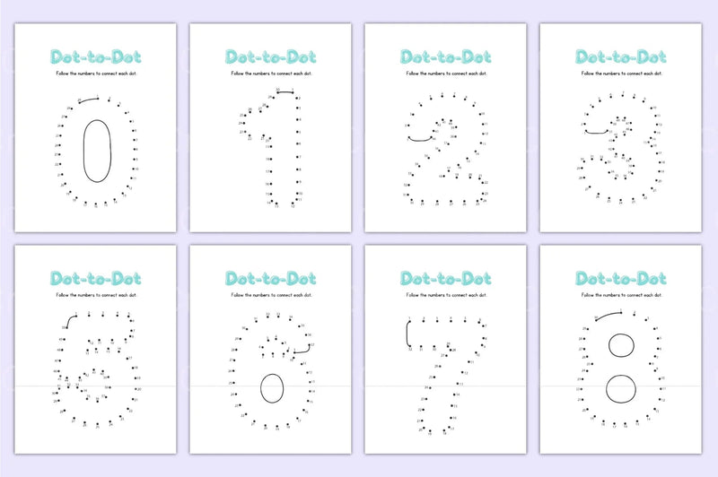Alphabet Dot to Dot Worksheet for Kids - CraftNest - Digital Crafting and Art