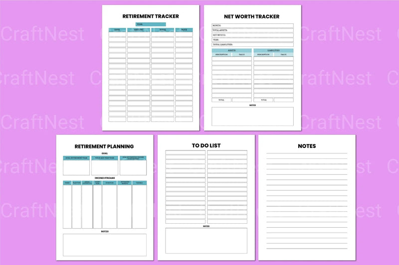Budget Organizer Tool - CraftNest - Digital Crafting and Art