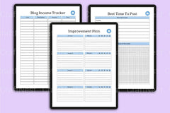 Social Media Planner Template - CraftNest - Digital Crafting and Art