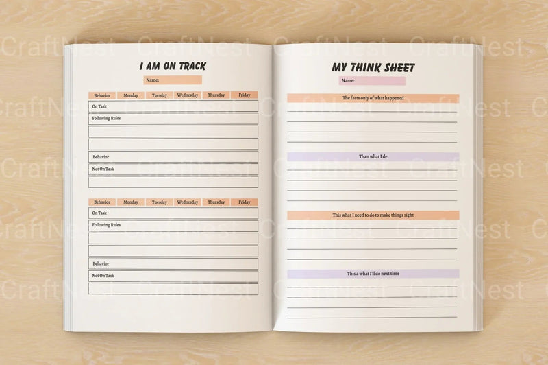Self Control Activity Book for Kids - CraftNest - Digital Crafting and Art