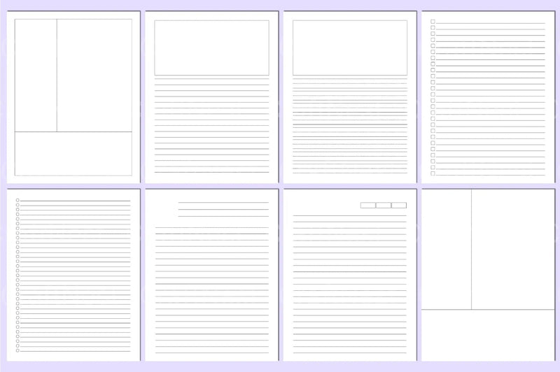 Mega Notebook 01344 - CraftNest - Digital Crafting and Art