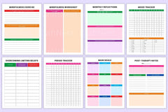 Mental Health Workbook for Personal Growth - CraftNest - Digital Crafting and Art