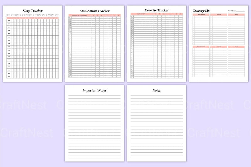 Busy Mom Life Organizer - CraftNest - Digital Crafting and Art