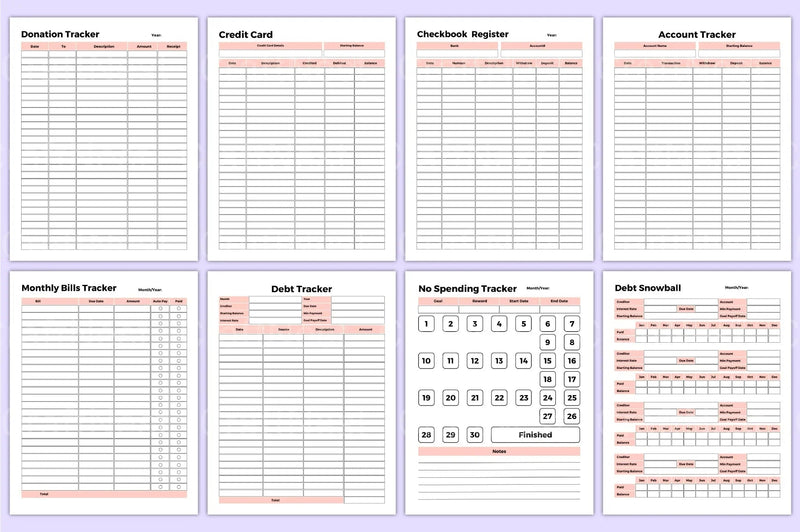 Ultimate Budget Planner - CraftNest - Digital Crafting and Art
