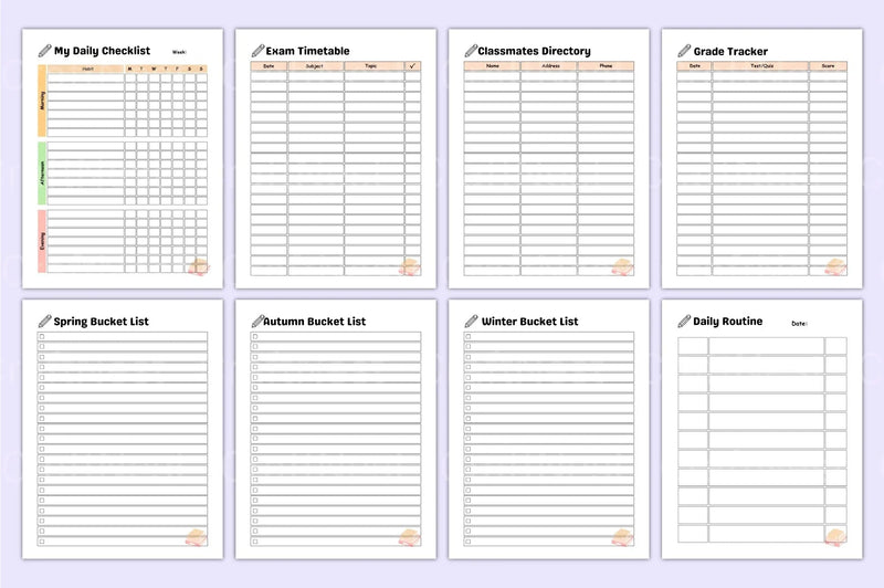 Home School Planner: Organize Your Homeschooling Effortlessly - CraftNest - Digital Crafting and Art