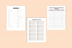 Home Maintenance Planner Guide - CraftNest - Digital Crafting and Art