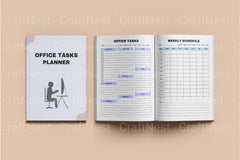 Office Tasks Planner - CraftNest - Digital Crafting and Art