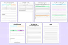 Wellness Lifestyle Organizer - CraftNest - Digital Crafting and Art
