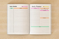 ADHD School Planner for Effective Organization - CraftNest - Digital Crafting and Art